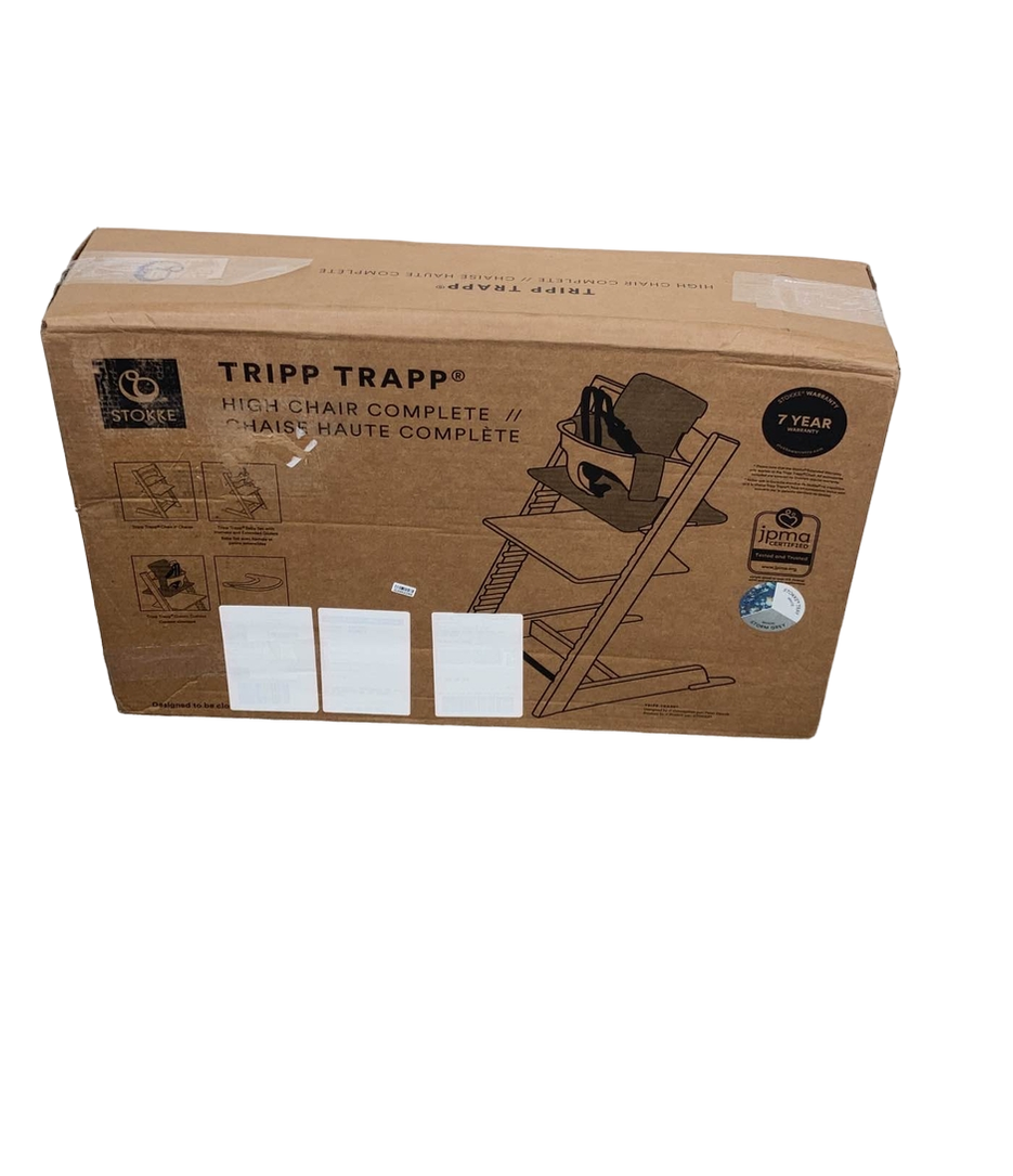 Stokke Tripp Trapp Complete High Chair, Storm Grey, Into the Deep