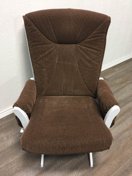 secondhand Dutailier Glider And Ottoman With Foot Rest