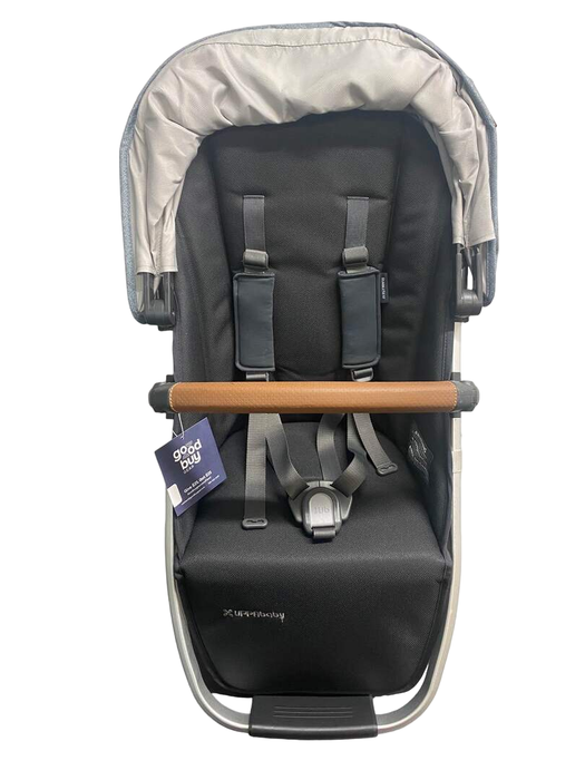 secondhand UPPAbaby VISTA RumbleSeat V2, 2015+, 2020, Gregory (Blue Melange)