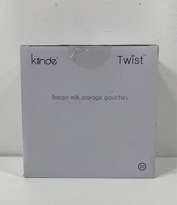 used Kiinde Twist Pouches, 6oz, 20 Pack