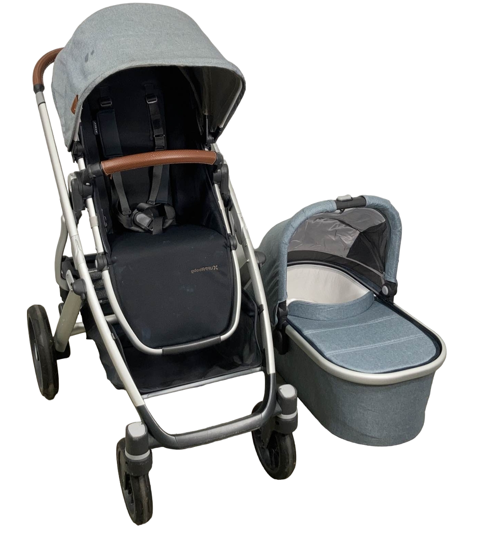 UPPAbaby VISTA V2 Stroller, 2020, Gregory (Blue Melange)