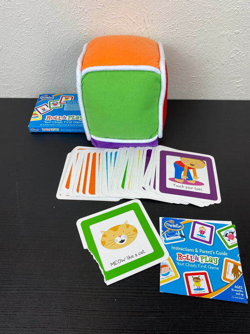 used Think Fun Roll and Play Game for Toddlers