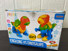 used Joyin King Kong VS Dinosaurs 4-in-1 Take Apart Play Set