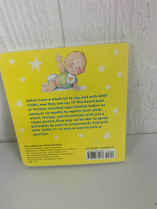 secondhand Baby Signs Book