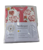 used Burt's Bees Baby Beekeeper Wearable Blanket, Small, 0.5 TOG (Lightweight), Pink Flowers