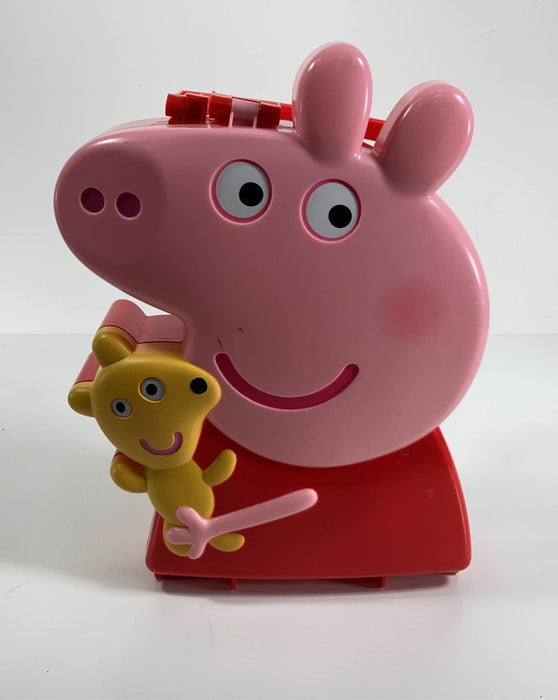 secondhand Peppa Pig Carry Along Friends Storage Case