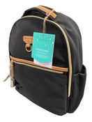 Shop Twelvelittle Midi-Go Diaper Bag Backpack, Black Tan at GoodBuy Gear