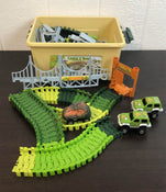 used Toyvelt Dinosaur Toys Race Track Toy Set