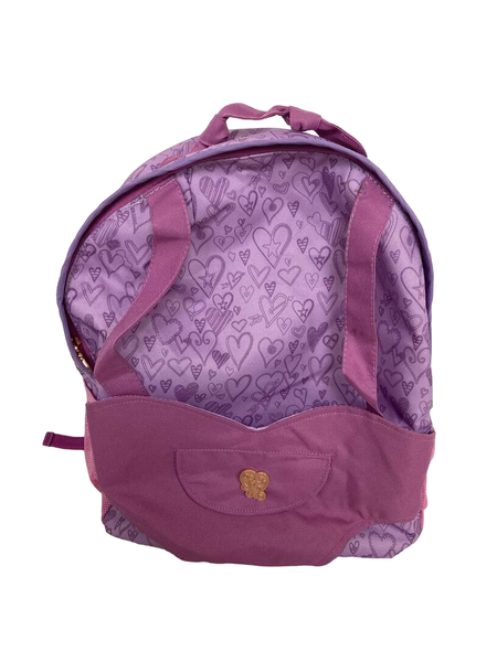 Hop on doll carrier top backpack