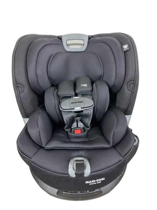 used Maxi-Cosi Emme 360 Convertible Car Seat, Midnight Black, 2022