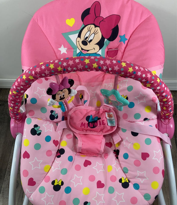 secondhand Bright Starts Minnie Mouse Bouncer Seat