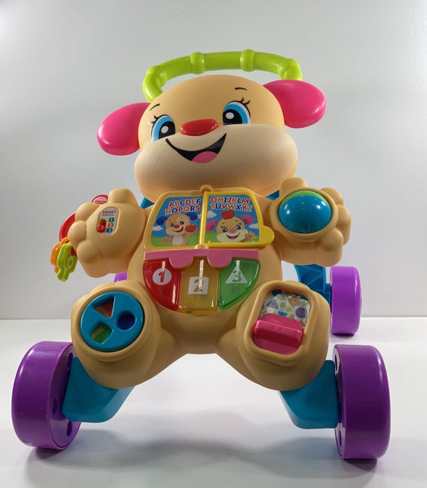 used Fisher Price Laugh & Learn Smart Stages Learn With Puppy Walker