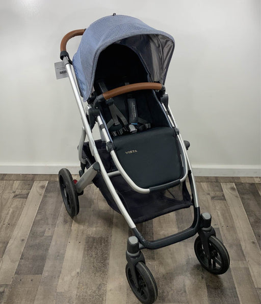 secondhand UPPAbaby VISTA Stroller, Gregory (Blue Melange), 2018