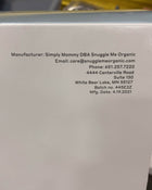 used Snuggle Me Organic Sensory Infant Lounger