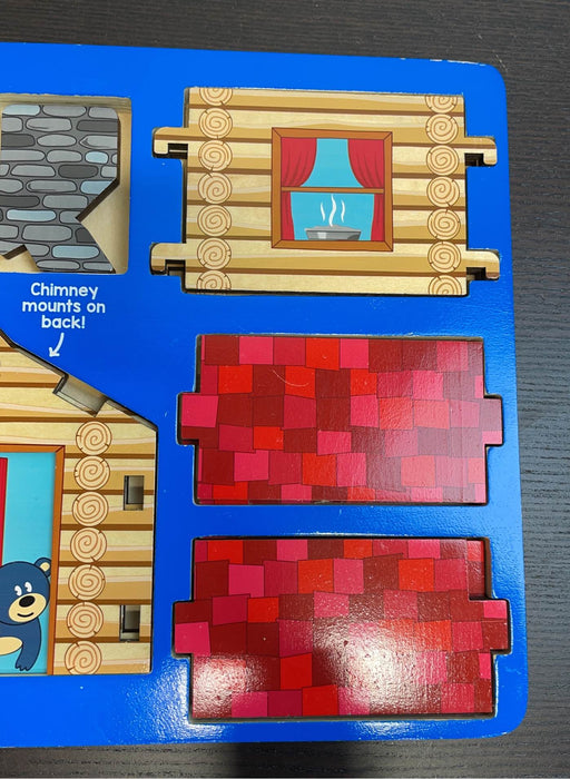 secondhand Fat Brain Toys Build It Blueprint, Cabin