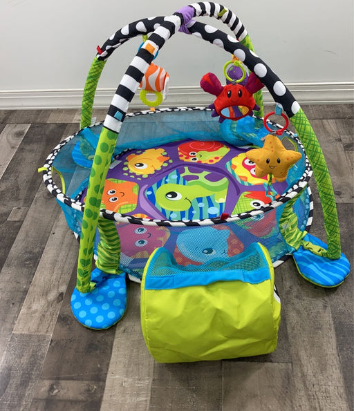 used Infantino Grow-With-Me Activity Gym and Ball Pit