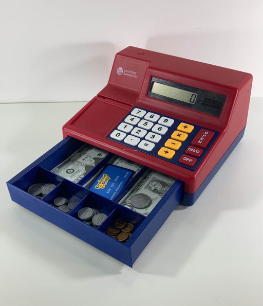 used Learning Resources Pretend & Play Calculator Cash Register