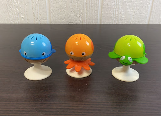 used Hape Put-Stay Rattle Set