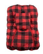 used Jolly Jumper Arctic Infant Carseat Cover, Red Checker