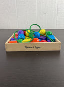 secondhand Melissa & Doug Primary Lacing Beads