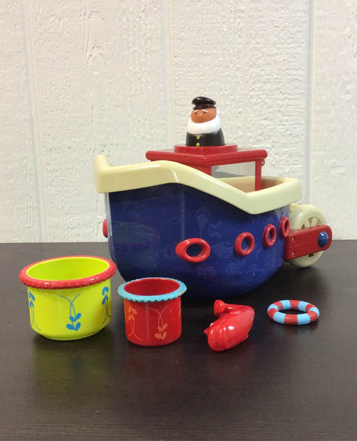 used B. toys Fish & Splish Boat Bath Toy