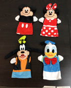 used Melissa & Doug Hand Puppet Set, Mickey Mouse & Friends