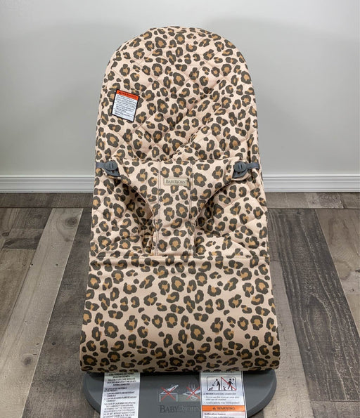 used BabyBjorn Bouncer Bliss, Leopard, Cotton