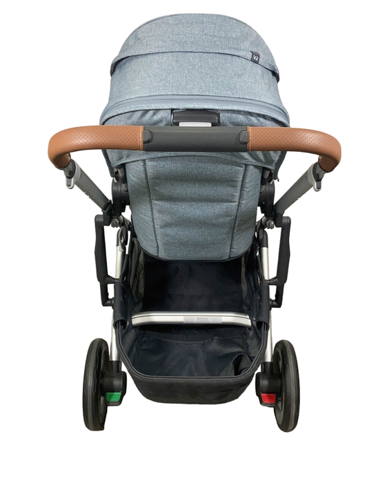 UPPAbaby CRUZ V2 Stroller, 2019, Gregory (Blue Melange)