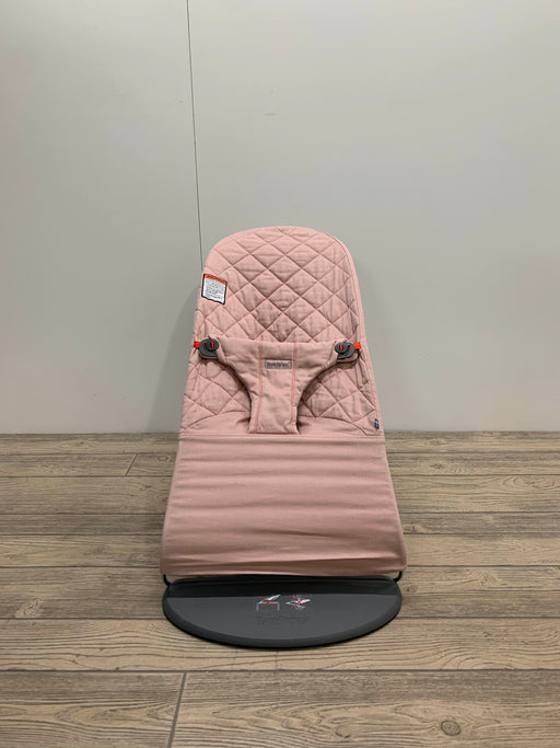 used Baby Bjorn Bouncer Bliss, Old Rose Cotton