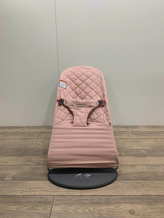 used Baby Bjorn Bouncer Bliss, Old Rose Cotton