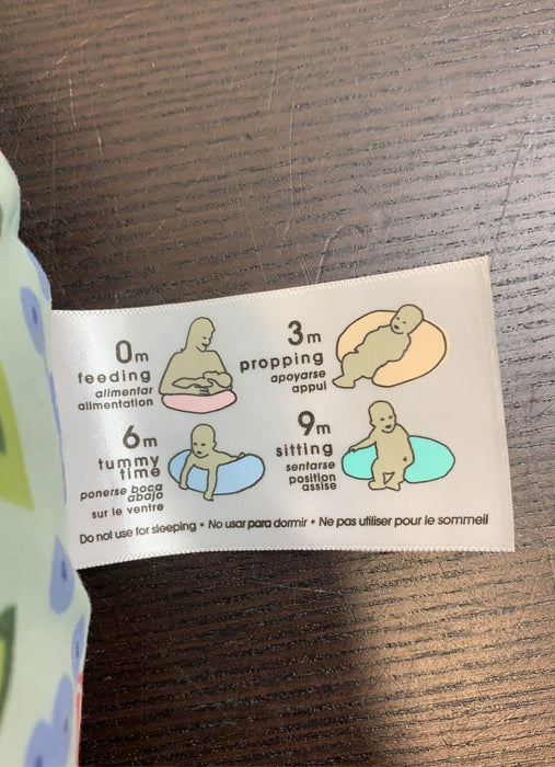 Shop Boppy Nursing and Infant Support Pillow, Blue Classic Fresh Flowers at GoodBuy Gear