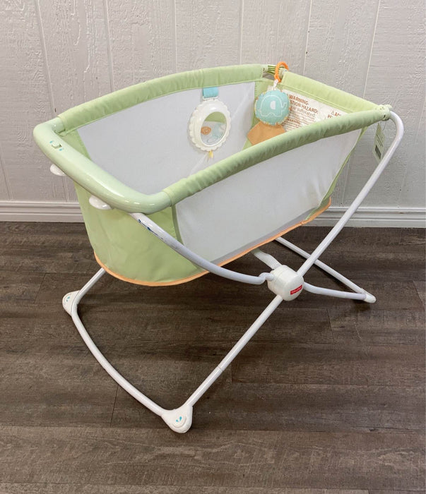 used Fisher Price Rock With Me Bassinet