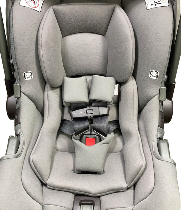 Nuna PIPA rx Infant Car Seat with RELX Base, 2022, Granite