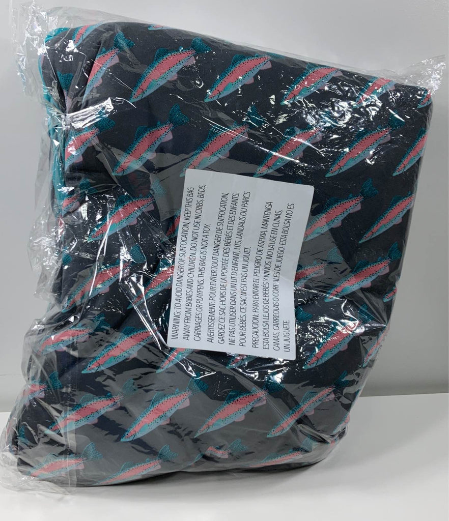 Kickee Pants Fluffle Padded Playmat, Stone Rainbow Trout