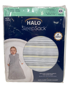 Shop Halo Micro-Fleece SleepSack, M, Multi Stripe Gray at GoodBuy Gear