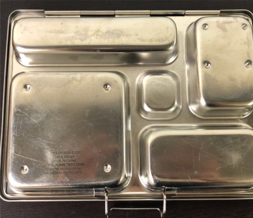 Shop PlanetBox Rover Stainless Steel Lunchbox, No Carry Case at GoodBuy Gear