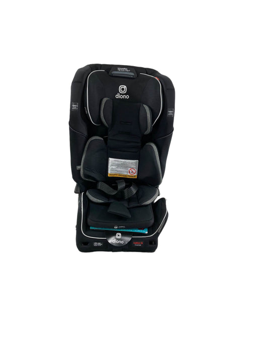 used Diono Radian 3RXT Convertible Car Seat, 2021, Black Gray