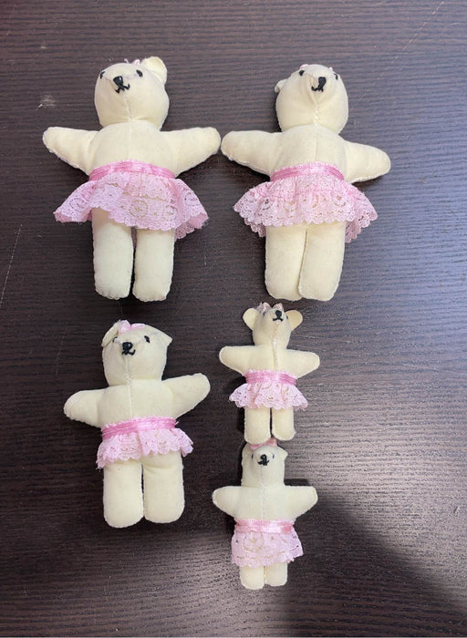 used Handcrafted Justice Ballet Slipper Bears