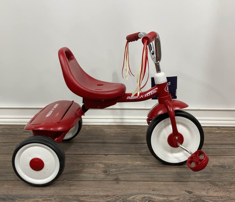 secondhand Radio Flyer Classic Dual Deck Tricycle