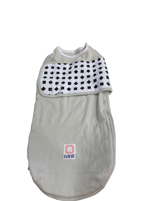 used Nanit Breathing Wear Swaddle, Pebble Grey, Small (0-3m)