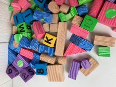 secondhand Foam Building Blocks