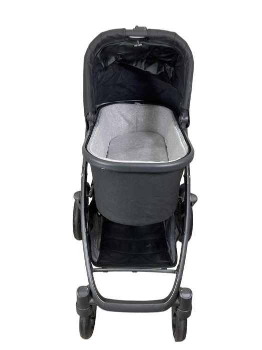 secondhand UPPAbaby VISTA V2 Stroller, Bassinet and Frame Only, Jake (Black), 2021