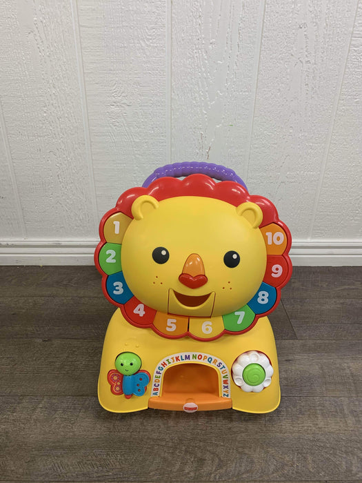 secondhand Fisher Price 3-in-1 Sit, Stride, and Ride Lion Toy