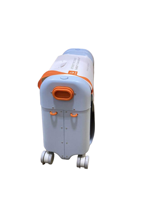 Shop Stokke JetKids BedBox + Crew Backpack Travel Bundle, Blue Sky at GoodBuy Gear