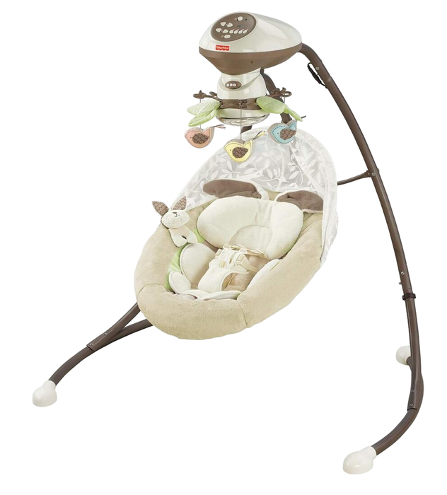 used Fisher Price Cradle 'n Swing, My Little Snugabunny