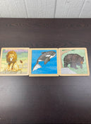 used BUNDLE Wooden Puzzles