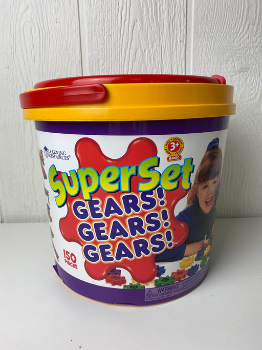 used Learning Resources Gears! Gears! Gears! Super Building Toy Set