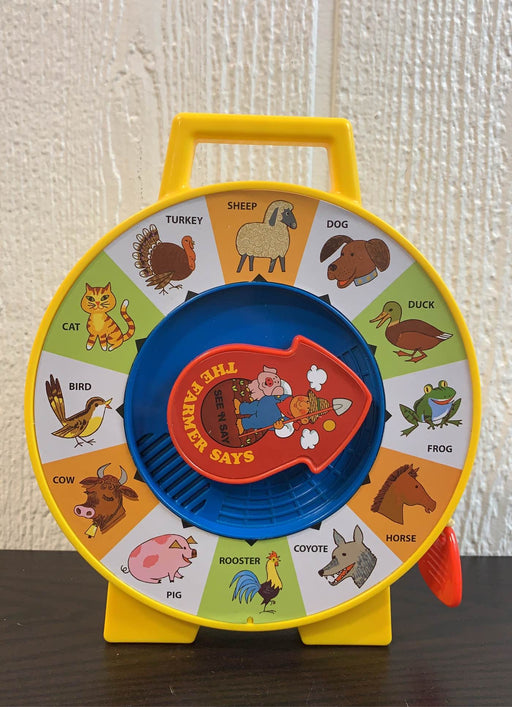 used Fisher Price See ‘n Say Farmer Says