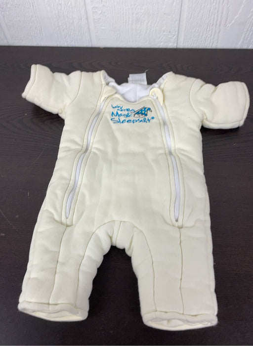 used Baby Merlin's Magic Sleepsuit, Small 3-6 Months, Cotton, Yellow