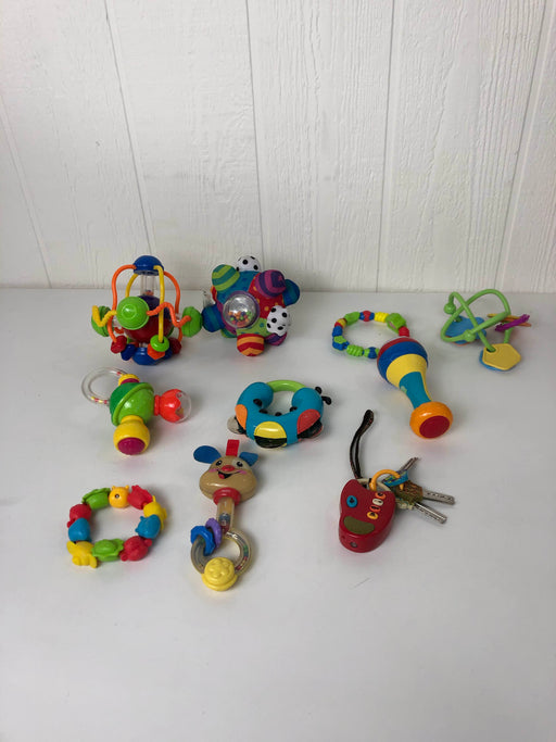 used BUNDLE Teething And Grasping Toys